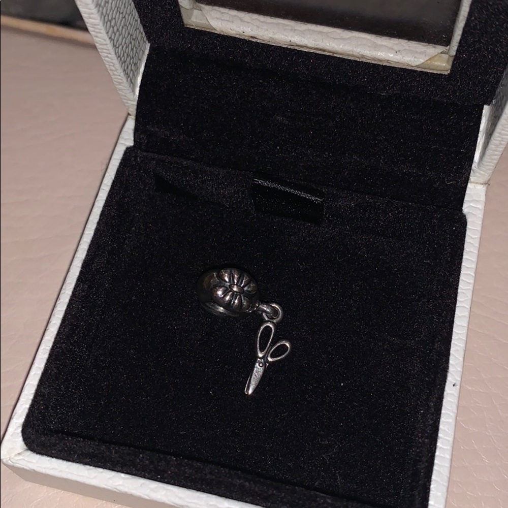 Pandora scissors charm